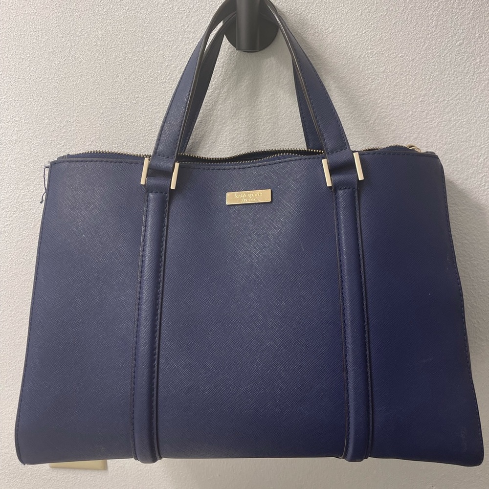 Large dark blue Kate Spade satchel